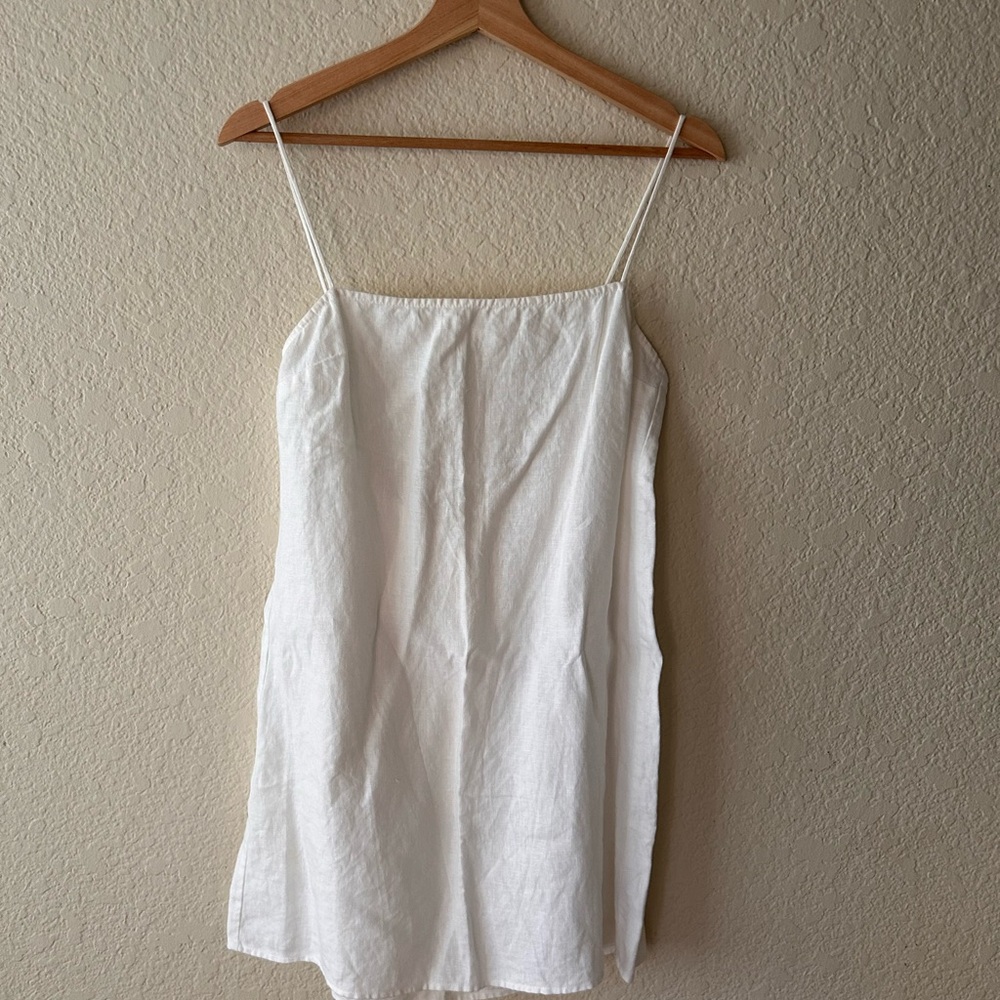 Reformation White Camisole Top